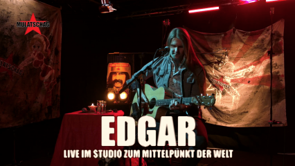Posterframe von EDGAR LIVE IM STUDIO ZUM MITTELPUNKT DER WELT